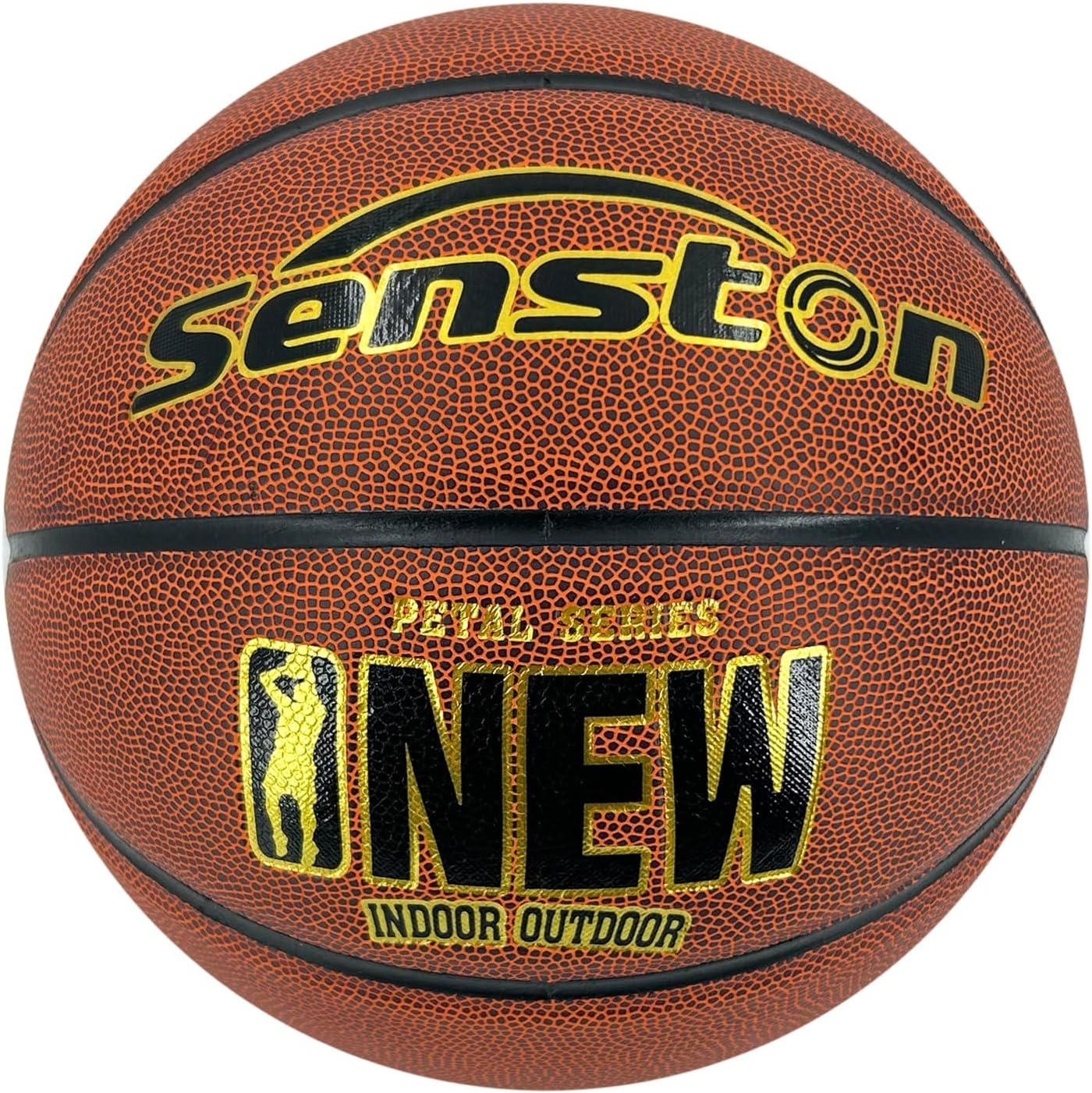 image:imageSenston 295 Leather Basketballs Outdoor Indoor Mens Basketball Ball Official Size 7 OutdoorIndoor Game