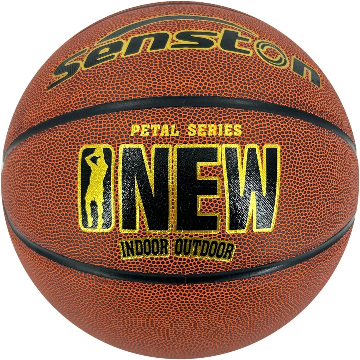 image:imageSenston 295 Leather Basketballs Outdoor Indoor Mens Basketball Ball Official Size 7 OutdoorIndoor Game