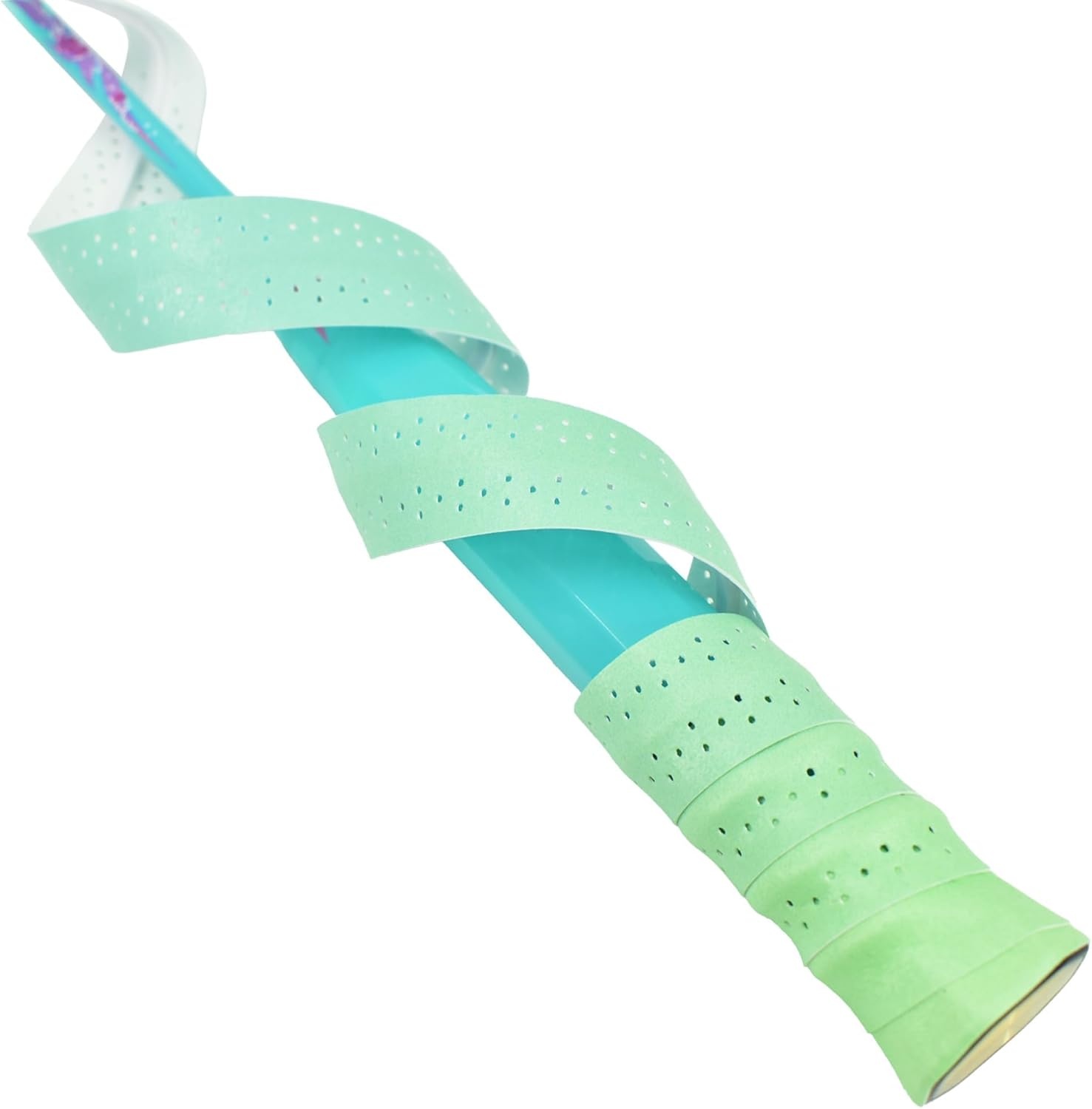 image:imageSenston 2pcs Racquet Grips Tape Overgrip for TennisBadmintonSquash Racquet Handle GripsGreen