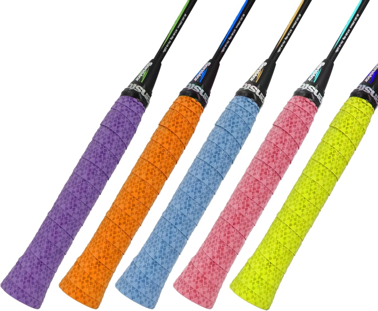 image:imageSenston New Rackets Grip Anti Slip Perforated Super Absorbent Tennis Overgrip Badminton Overgrip Pickleballs Overgrip5 color