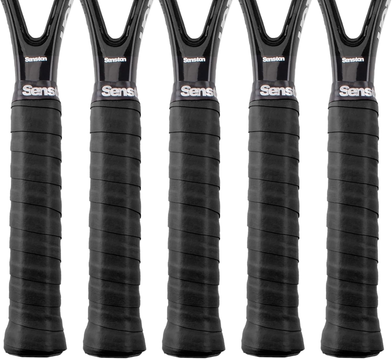 image:imageSenston New Rackets Grip Anti Slip Perforated Super Absorbent Tennis Overgrip Badminton Overgrip Pickleballs OvergripBlack