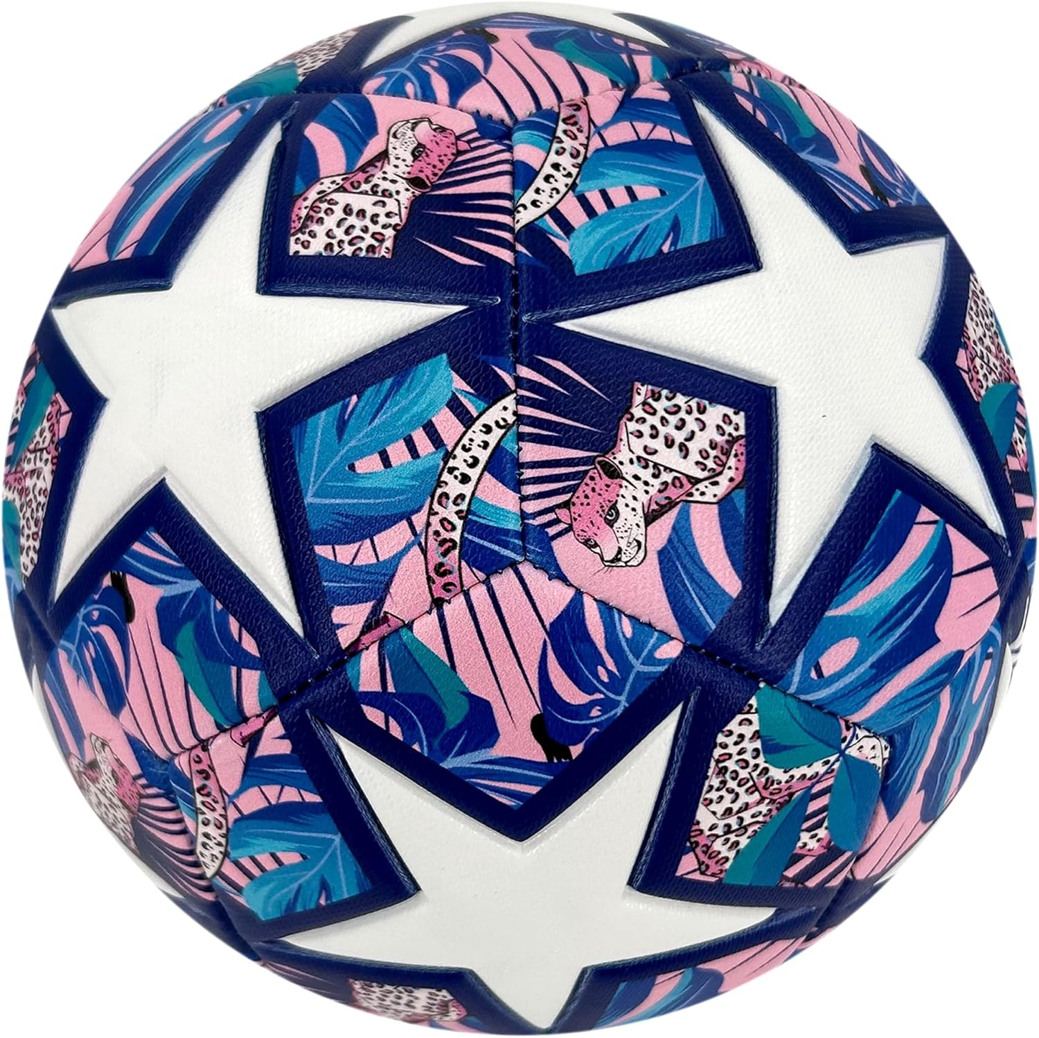 image:imageSenston Soccer Ball Size 3 4 5 with Pump for Kids and Adults Hardwearing Durable PVC AllWeather Faderesistant Antideform Good Air Retention Easy Clean Training Matchpink