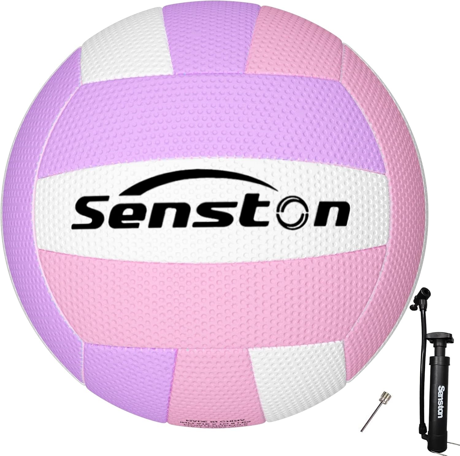 image:imageSenston Volleyball Official Size 5 Soft Waterproof for Indoor Outdoor Beach Hardwearing PVC Faderesistant Antideform Great Air Retention Low Maintenance Training EntertainmentPurple