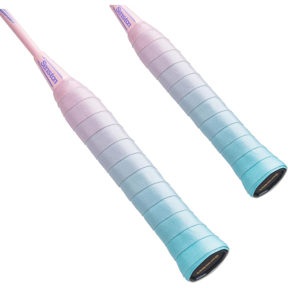 image:imageSenston 2pcs Racquet Grips Tape Overgrip for TennisBadmintonSquash Racquet Handle GripsBlue