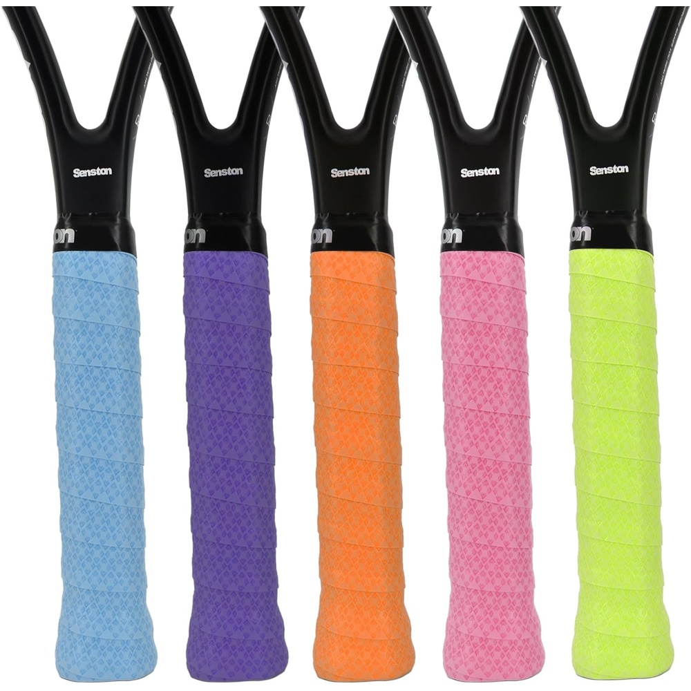 image:imageSenston New Rackets Grip Anti Slip Perforated Super Absorbent Tennis Overgrip Badminton Overgrip Pickleballs Overgrip5 color