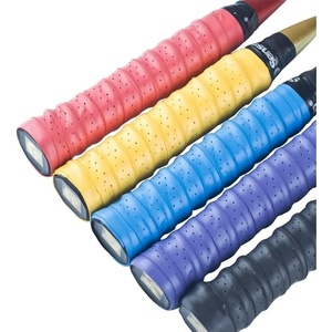 Senston New Rackets Grip Anti Slip Perforated Super Absorbent Tennis Overgrip Badminton Overgrip Pickleballs Overgrip(Multicolor)