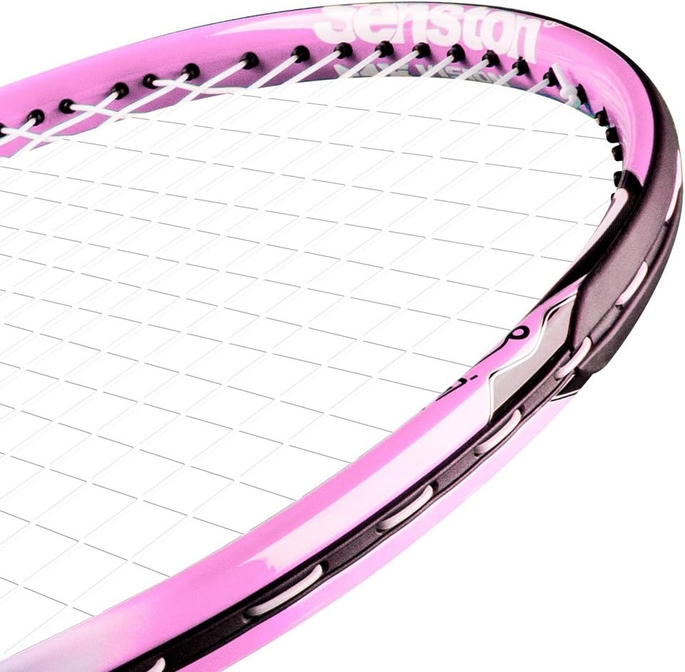 image:imageSenston 19 23 25 Kids Junior Tennis Racquet for Kids Children Boys Girls Tennis Rackets with Racket CoverPink