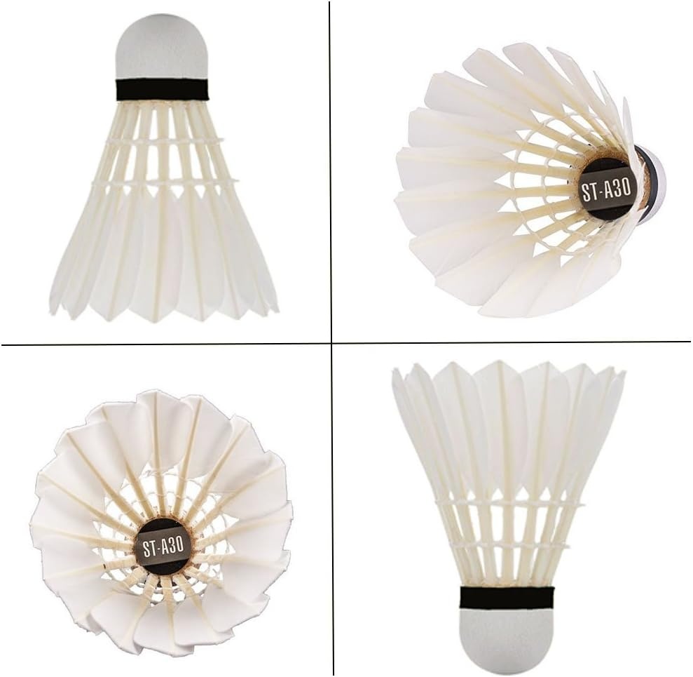 image:imageSenston A30 Badminton Shuttlecocks Sports Birdies Shuttlecock for Outdoor Indoor Sports Activities Badminton Birdies with High Stability and Durability Badminton Ball