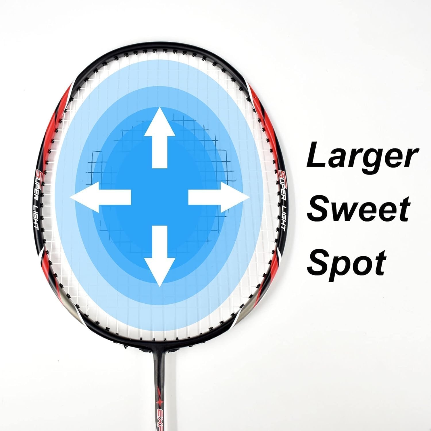 image:imageSenston Carbon Fiber Composite Badminton Rackets Set of 2 Lightweight PreStrung Racquets for Beginners Casual Outdoor Play amp Family Fun with Shuttlecocks Replacement Grips amp Carry Bag