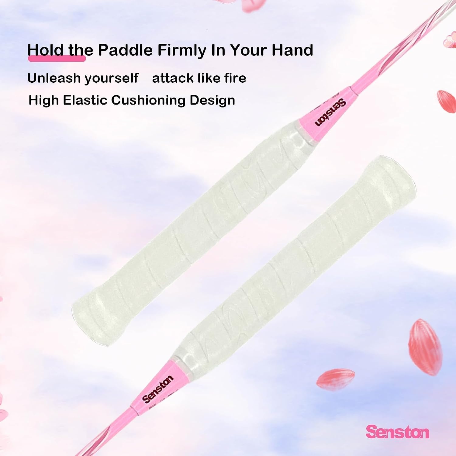 image:imageSenston CarbonFiber Badminton Racket 5U Badminton Racquet Single Professional Badminton Rackets370Pink