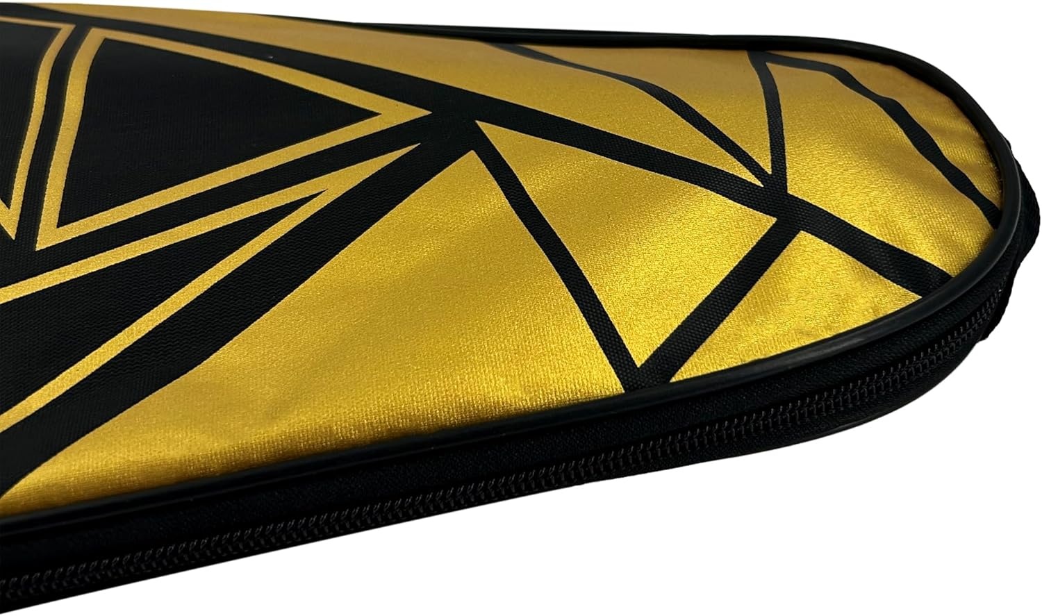 image:imageSenston Single Tennis Racket Cover Bag Fits 27Inch Rackets Adjustable Shoulder Strap Lightweight Portable Durable Side Zipper Oxford Fabric with PUPA Waterproof CoatingBlack