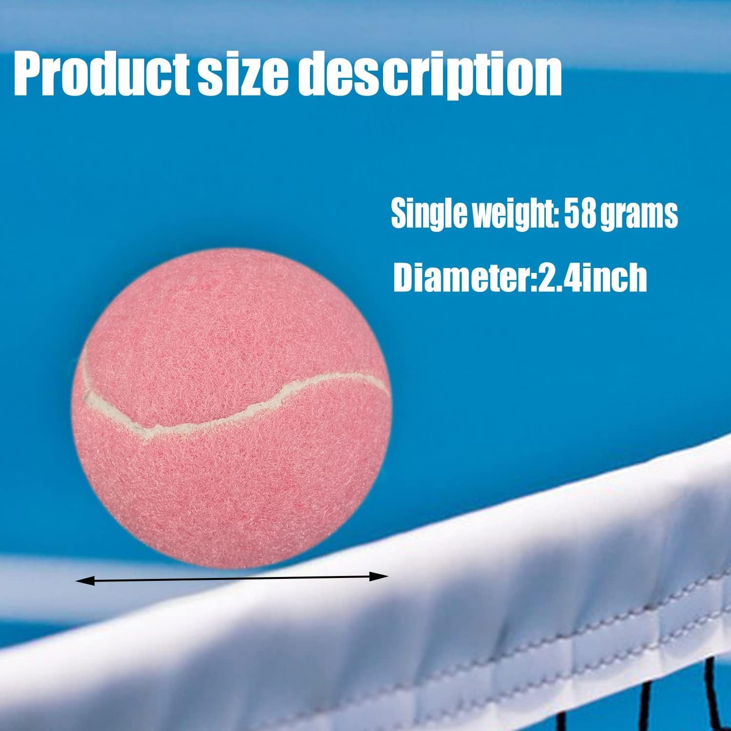 image:imageSenston Tennis Balls 3 Pack for Training Tournament and Entertainment