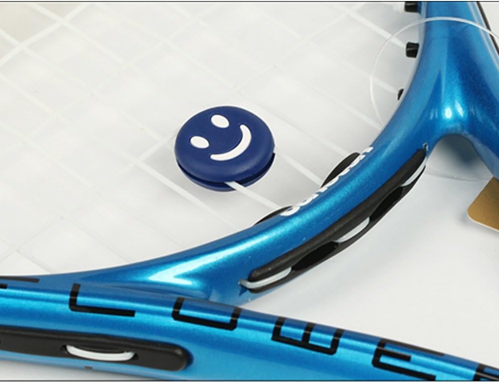 image:imageSenston Tennis Racket Silicone Vibration Dampeners Smile FaceFit in Your Racket String Set of 6 Pack