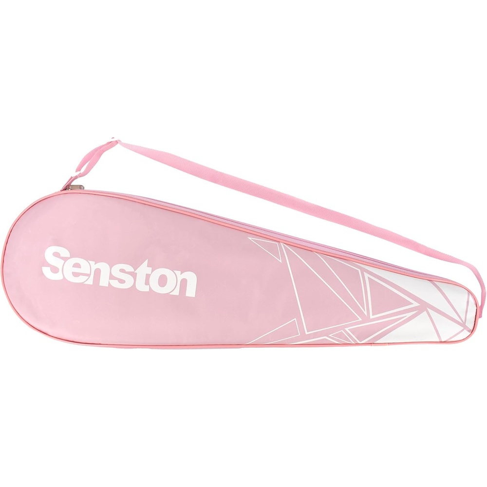 image:imageSenston Badminton Racket Cover Badminton Racket Bag with Adjustable Shoulder StrapPink