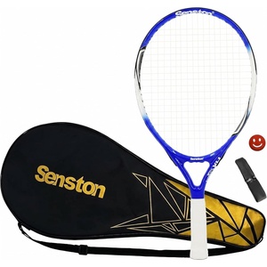 Senston 19″ 23″ 25″ Kids Junior Tennis Racquet for Kids Children Boys Girls Tennis Rackets with Racket Cover(Blue)