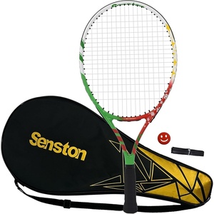 Senston 19″ 23″ 25″ Kids Junior Tennis Racquet for Kids Children Boys Girls Tennis Rackets with Racket Cover(Red)